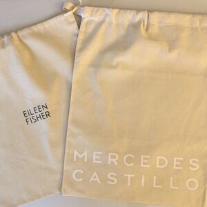 Mercedes Castillo & Eileen Fisher Dust Bags (2)